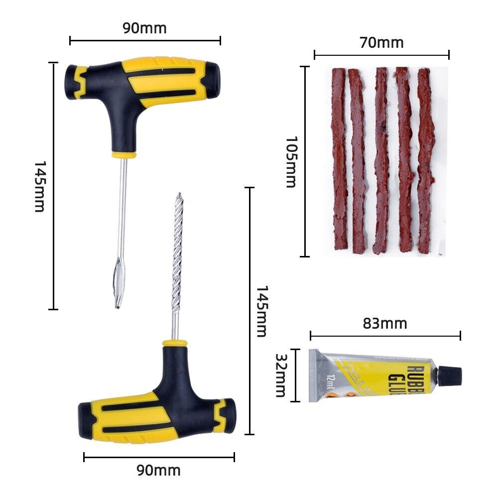 68pc Complete Tire Repair Kit