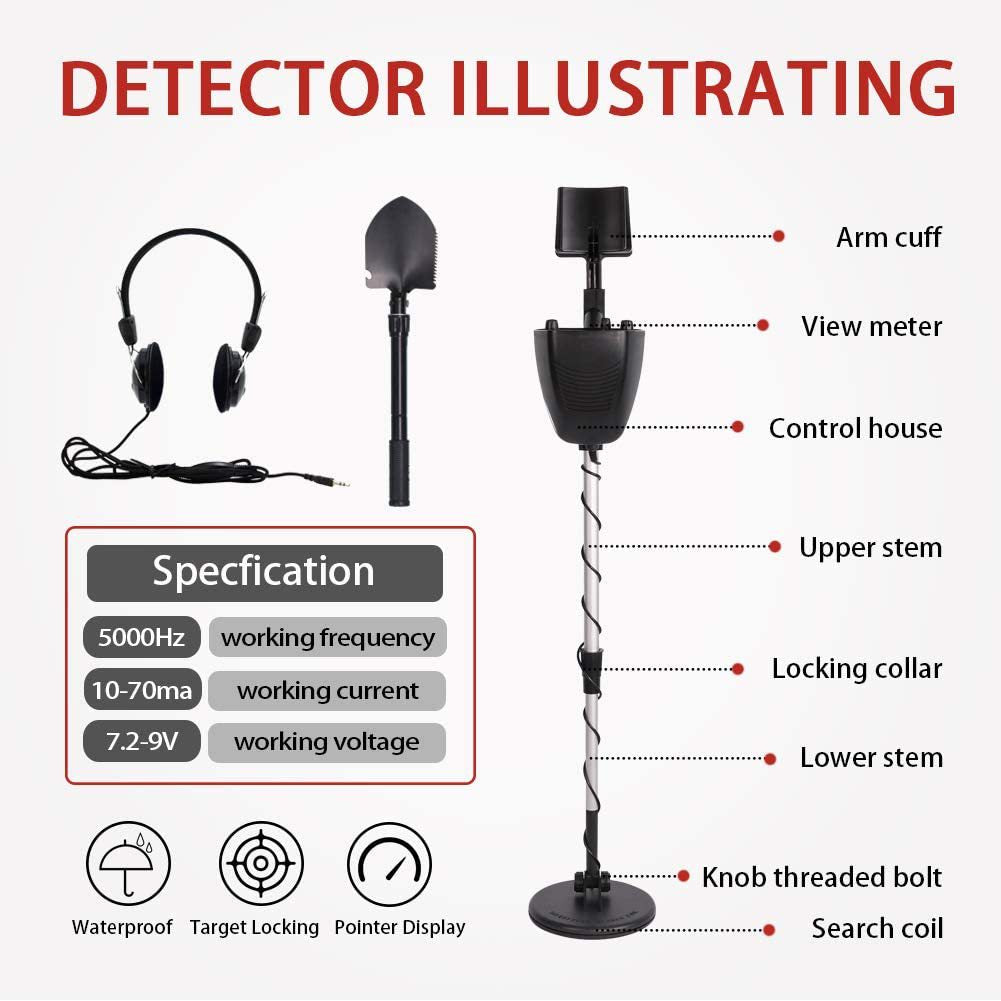 GC-1016A Metal Detector – Gold & Silver Detection