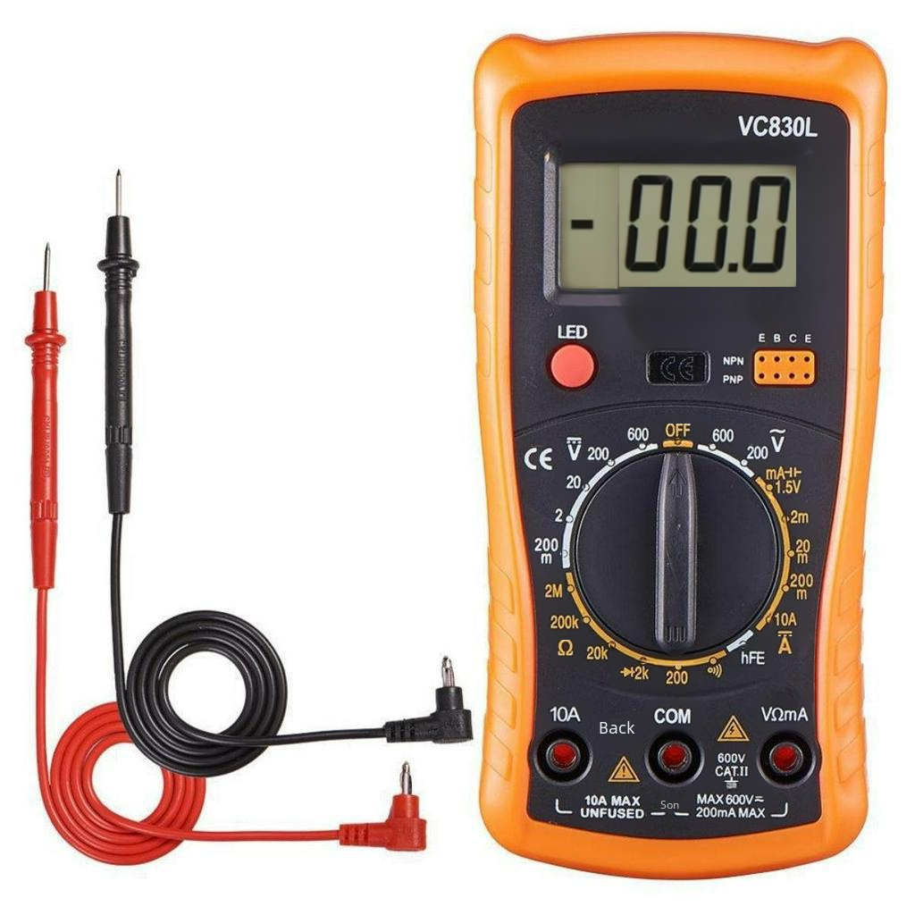 60W Adjustable Temperature Soldering Iron Set with Multimeter | 110V/220V
