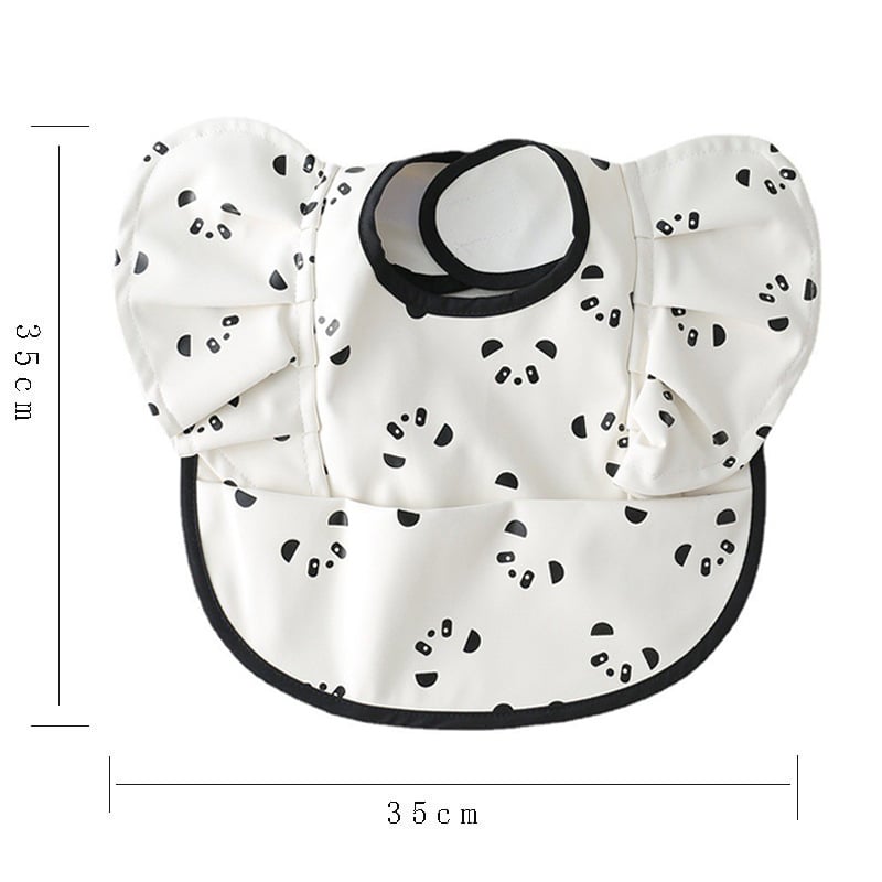 Baby Waterproof Bib – PU Leather, 31 Designs