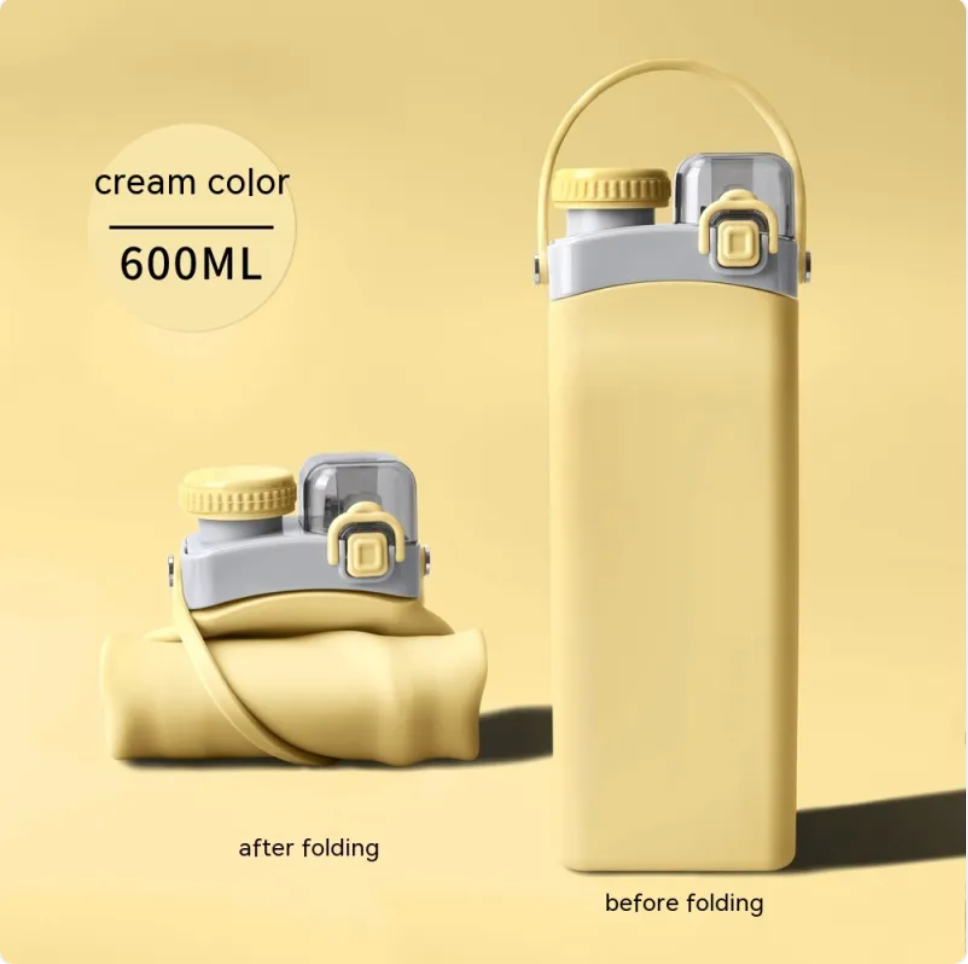 Silicone Foldable Travel Cup 600ml