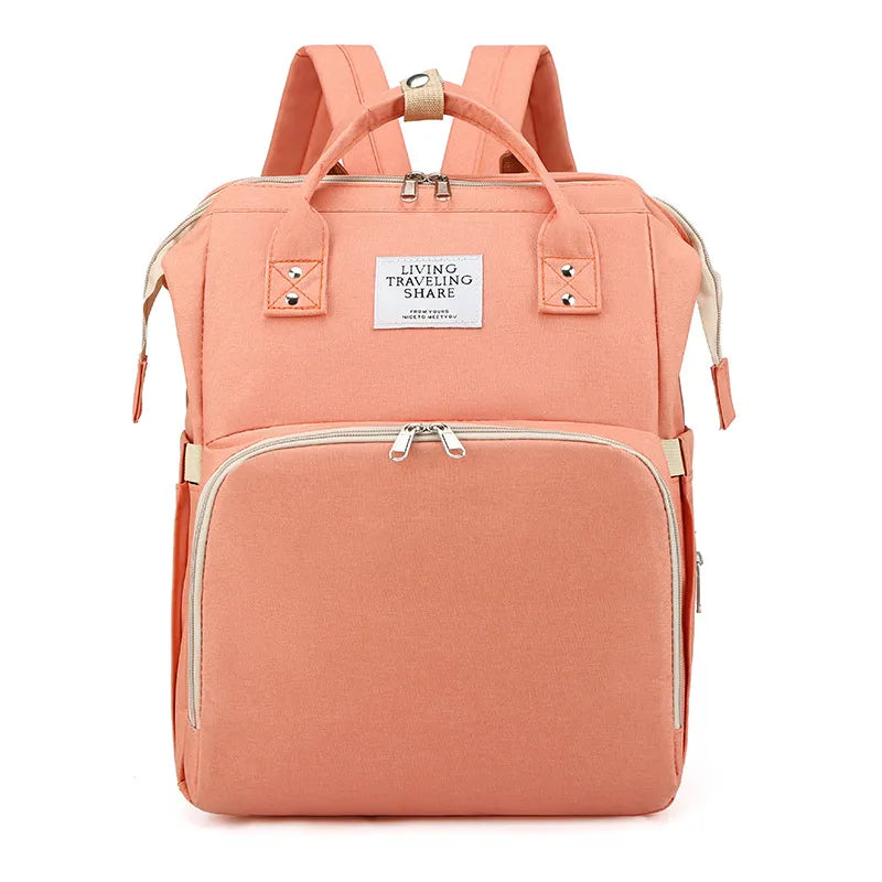Large Capacity Mommy Bag | Waterproof Diaper Backpack