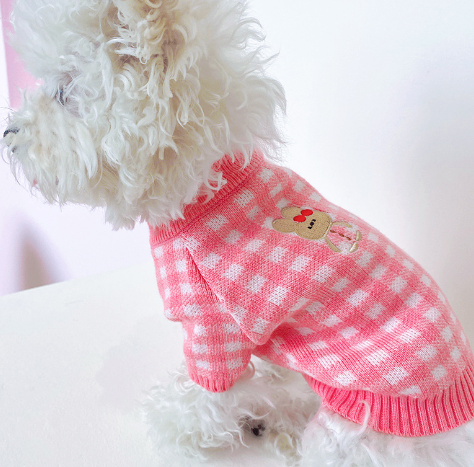 Autumn Winter Sweater for Pets: Dogs and Cats