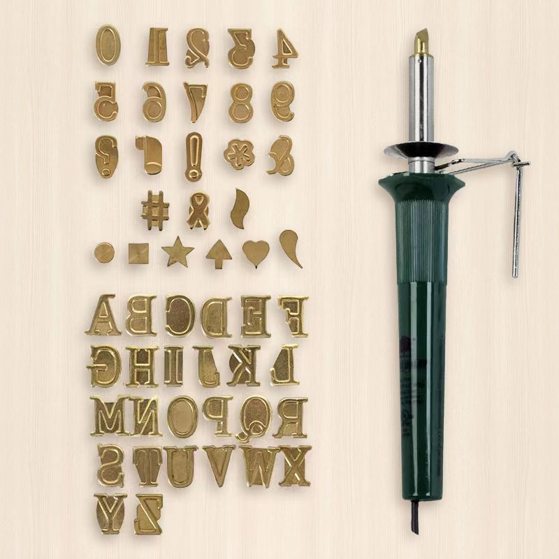 Soldering Iron Engraving Kit – Letters, Numbers, 907 Tip