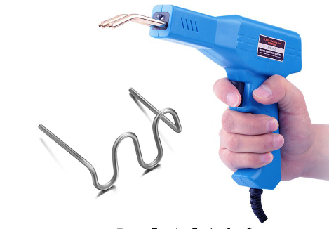 Automotive Plastic Bumper Repair Welding Gun | 50W Fast Heat | Blue, Black & Red