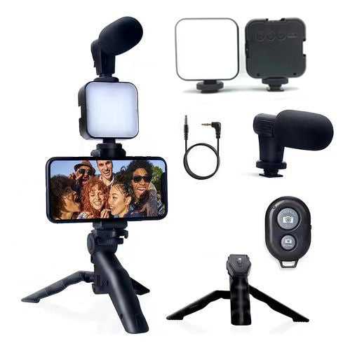 Desktop Ring Fill Light with Microphone – LED