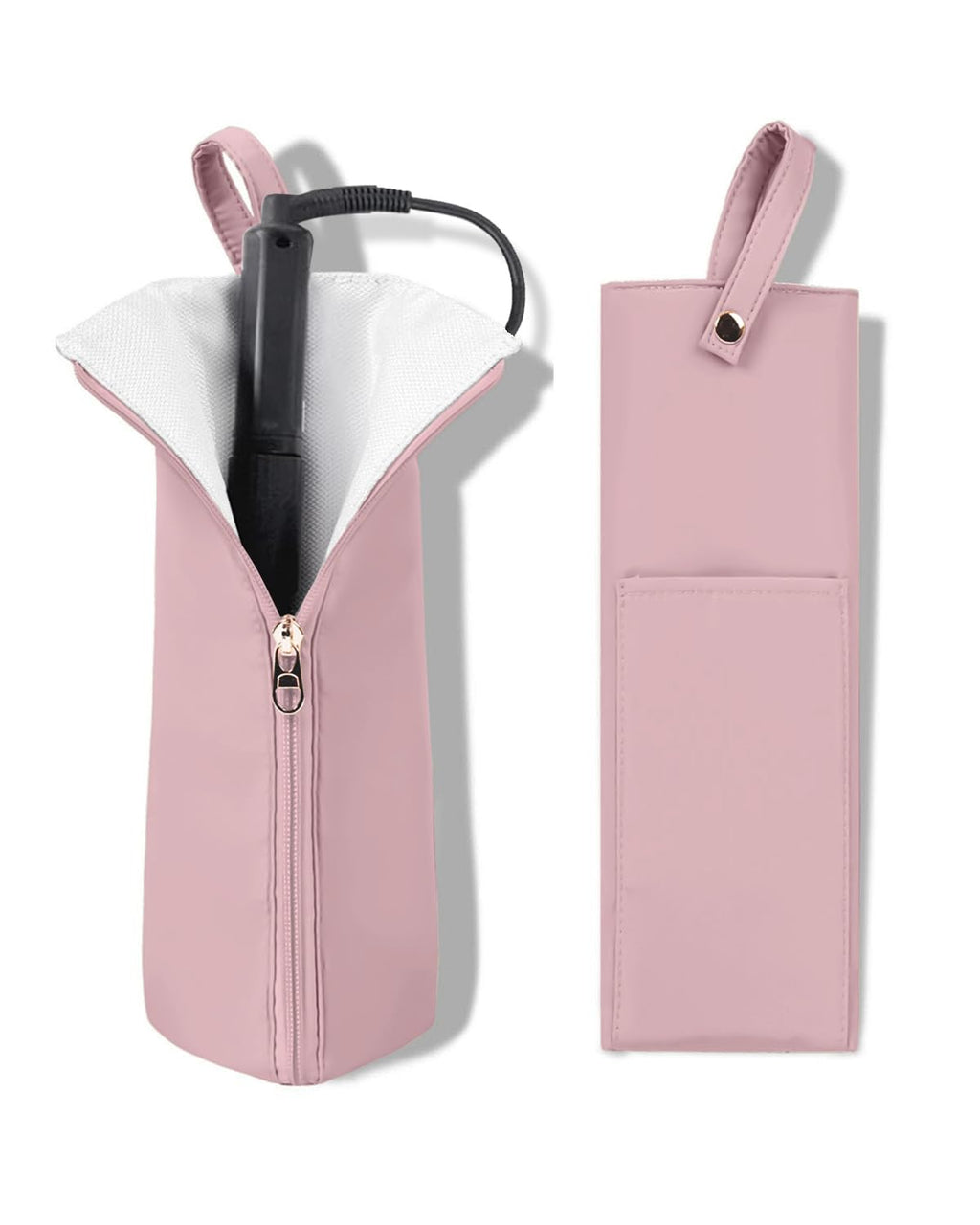 Heat Resistant Hair Tool Holder & Mat – Travel Organizer