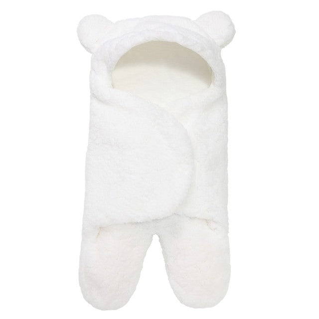 Ultra-Soft Fleece Baby Sleeping Bag – Newborn Swaddle