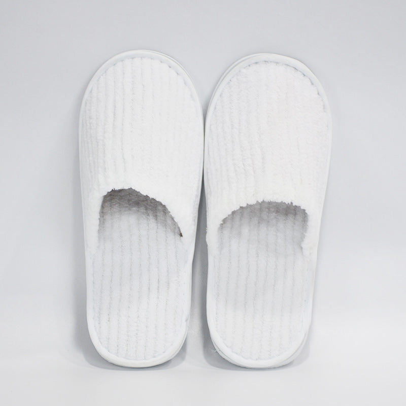 Non-Slip Coral Fleece Slippers – Washable, 5 Colors