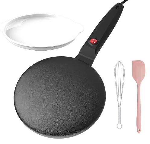 Mini Electric Cooking Pan – Portable Non-Stick Griddle for Home & Travel