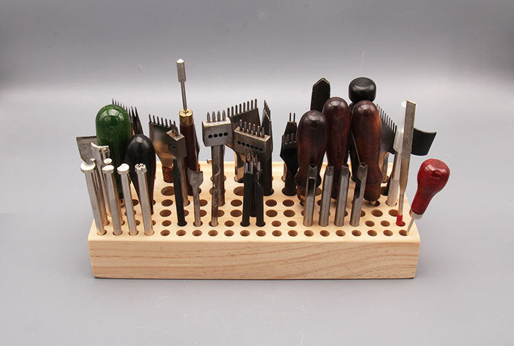 Pine Wood Tool Rack – Leather Carving & Engraving
