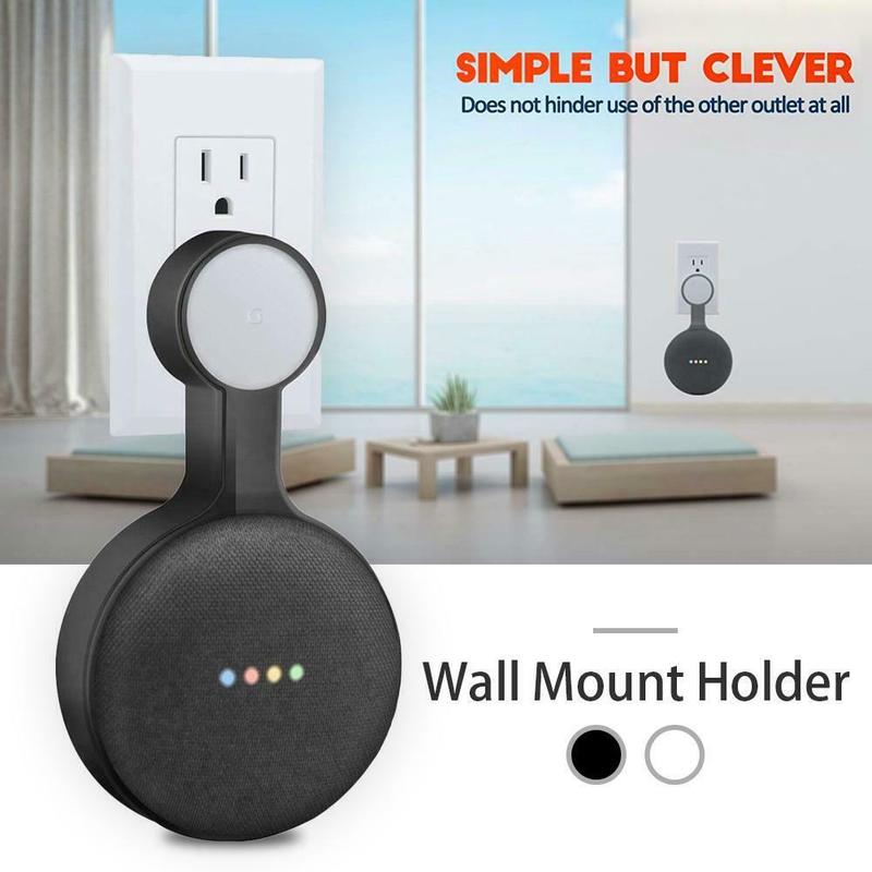 Google Home Mini Wall Mount Bracket – No Drill, Easy Install, 5 Styles