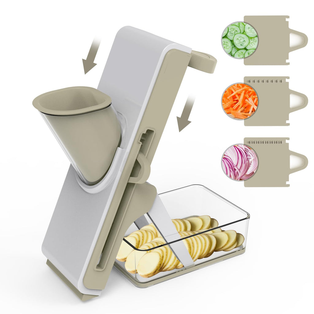 Mandoline Slicer – Detachable & Dishwasher Safe