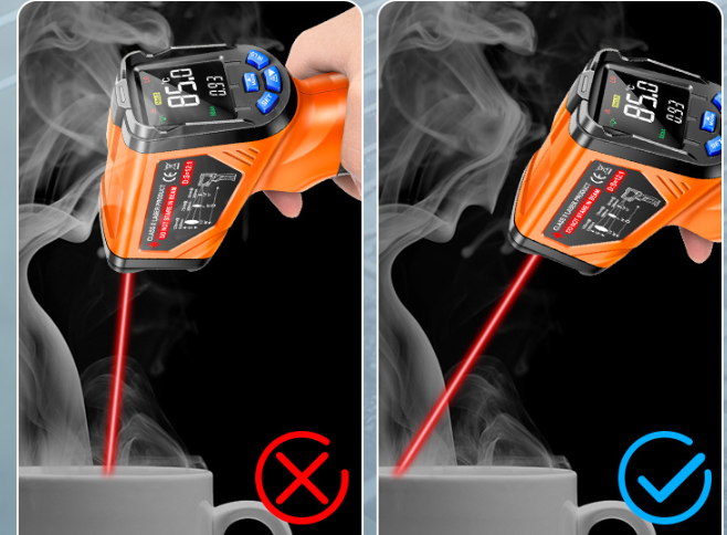 ANENG Infrared Thermometer Gun – Industrial & Home Use, -20°C to 750°C, Non-Contact Temperature Meter