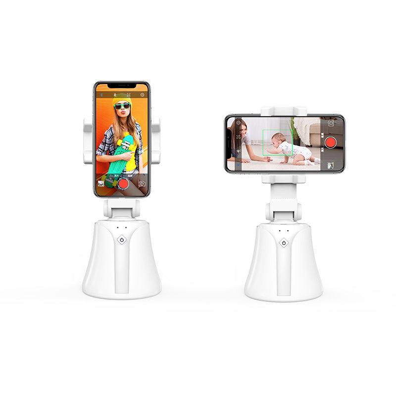 360° Face Tracking Smartphone Stand – Auto Rotating Gimbal