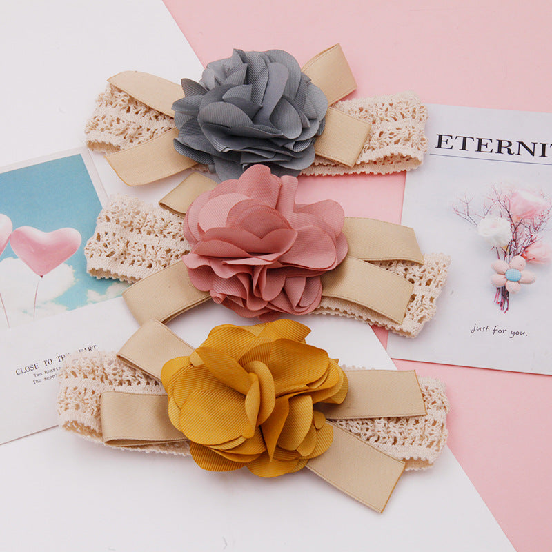 Flower Hairband for Baby Girls – Lightweight Headband