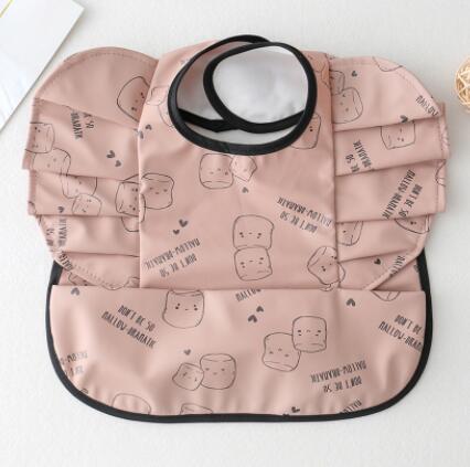 Baby Waterproof Bib – PU Leather, 31 Designs