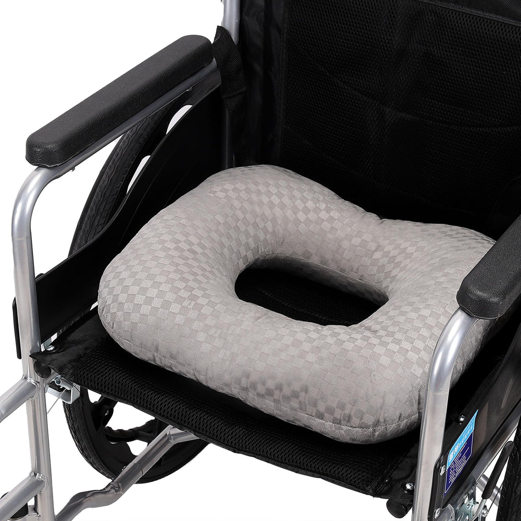 Orthopedic Anti-Pressure Wheelchair Cushion (Gray)