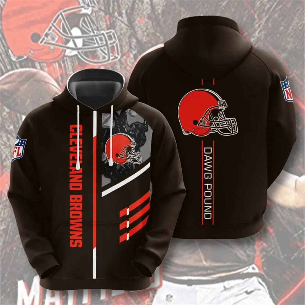 NFL 3D Digital Print Hoodie – Men's Loose Fit