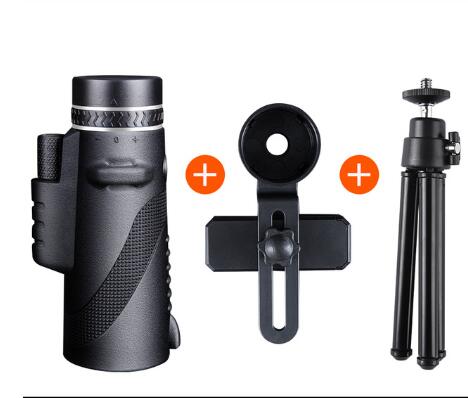 40X HD Telescope with Phone Mount