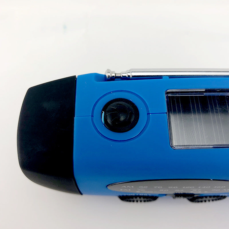 Emergency Radio – Solar Power, Flashlight, 2000mAh, AM/FM