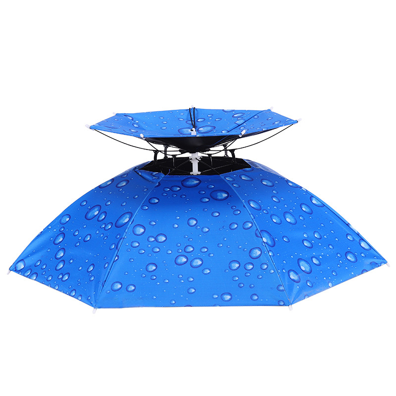 Umbrella Hat – Hands-Free Sun & Rain Head Umbrella