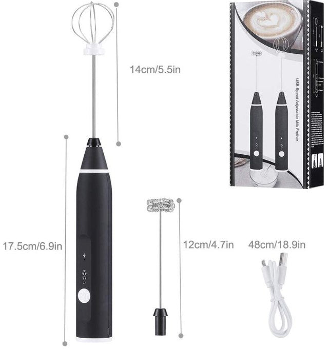 Portable Electric Mixer with 3-Speed Control