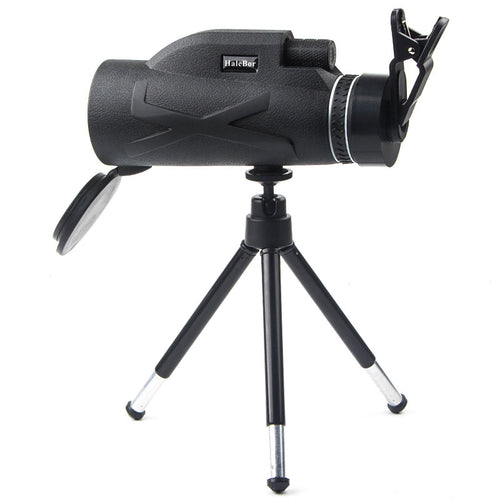 12x Monocular Telescope with Phone Clip – HD Zoom for Stargazing & Outdoor Adventures