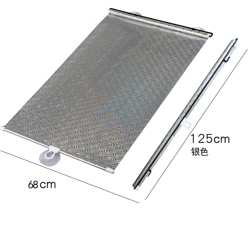 Car Sunshade – Retractable UV Blocker with Suction Cup