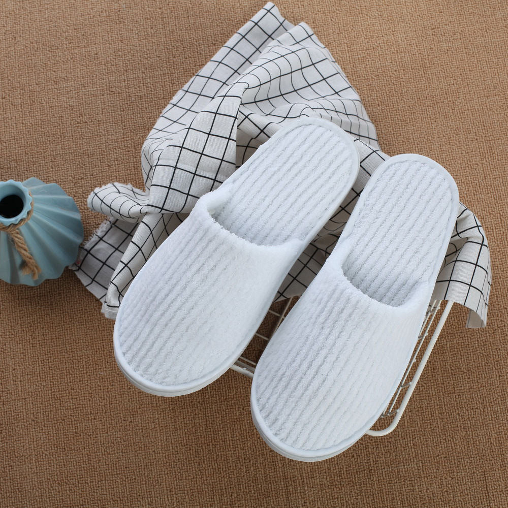 Non-Slip Coral Fleece Slippers – Washable, 5 Colors