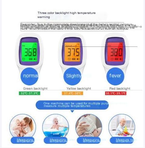 Infrared Forehead Thermometer – Non-Contact, Fast Reading