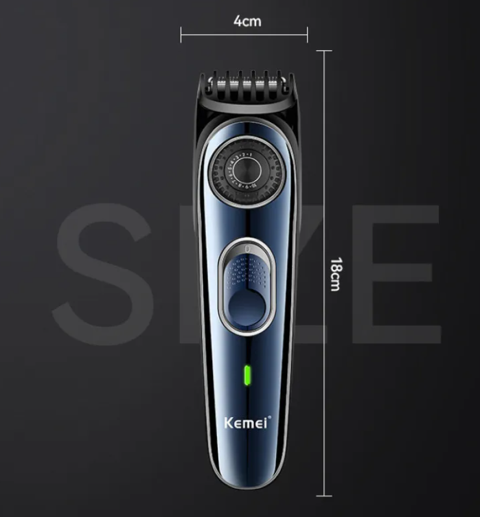 USB Rechargeable Hair Trimmer – Stainless Steel Blade
