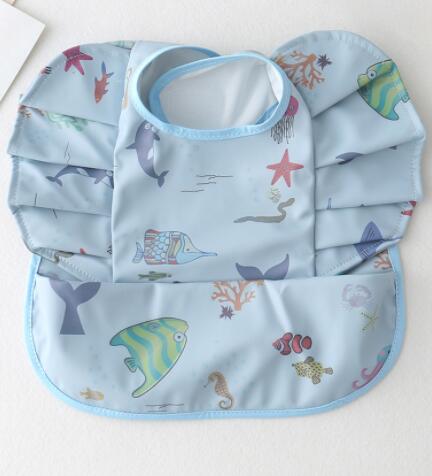Baby Waterproof Bib – PU Leather, 31 Designs