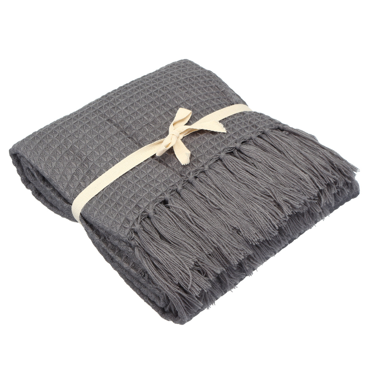 Elegant Fringed Throw Blanket