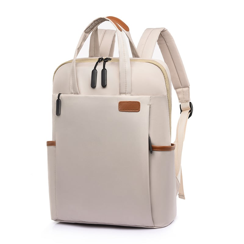 15.6" Laptop Backpack – Waterproof Canvas, 4 Colors
