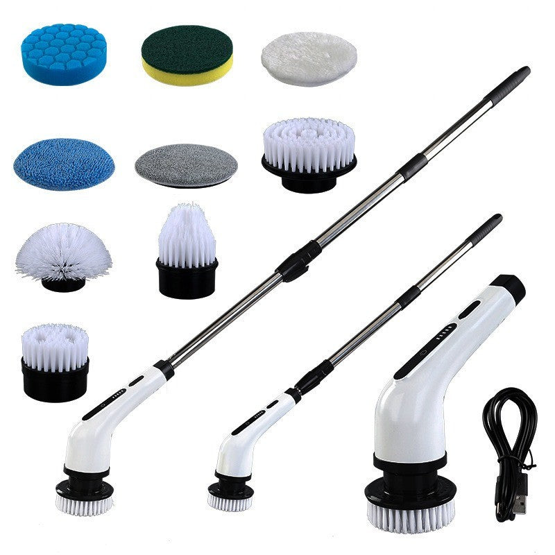 Versatile Extendable Electric Brush Set