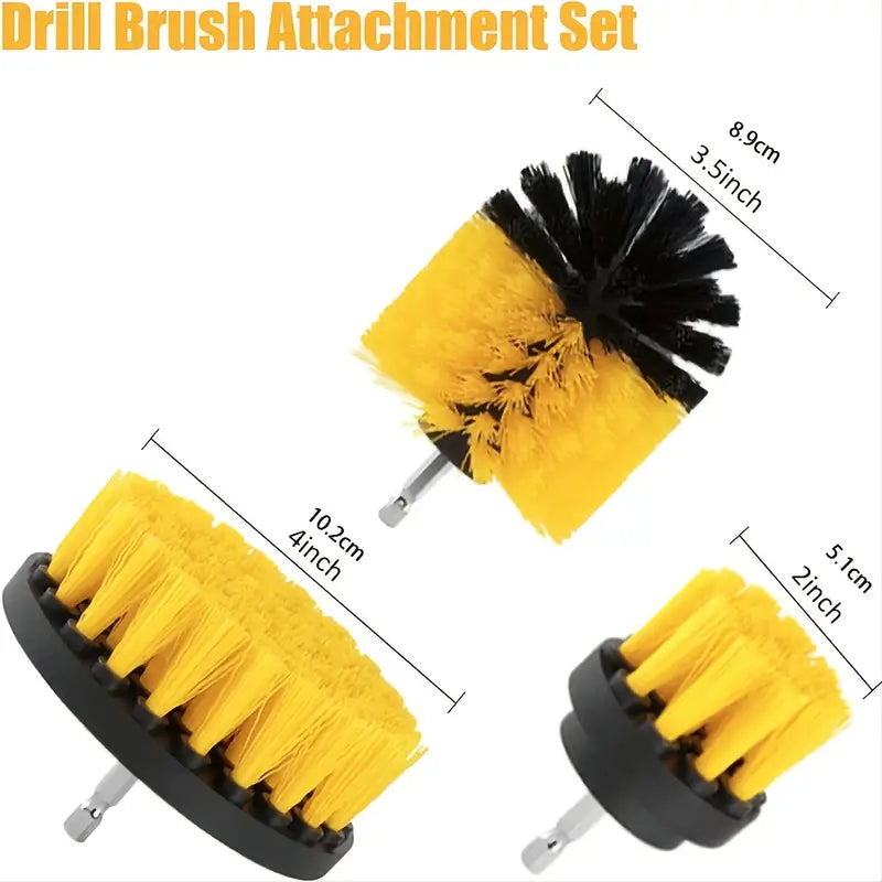 Electric Drill Brush Set – 1pc or 3pcs