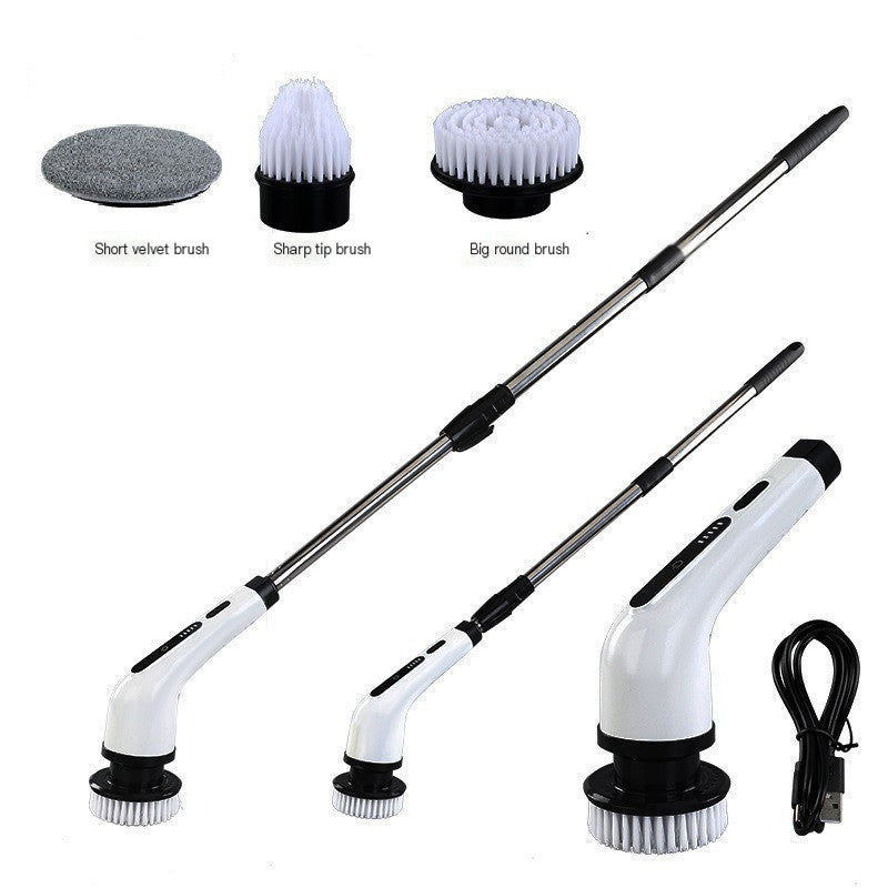 Versatile Extendable Electric Brush Set