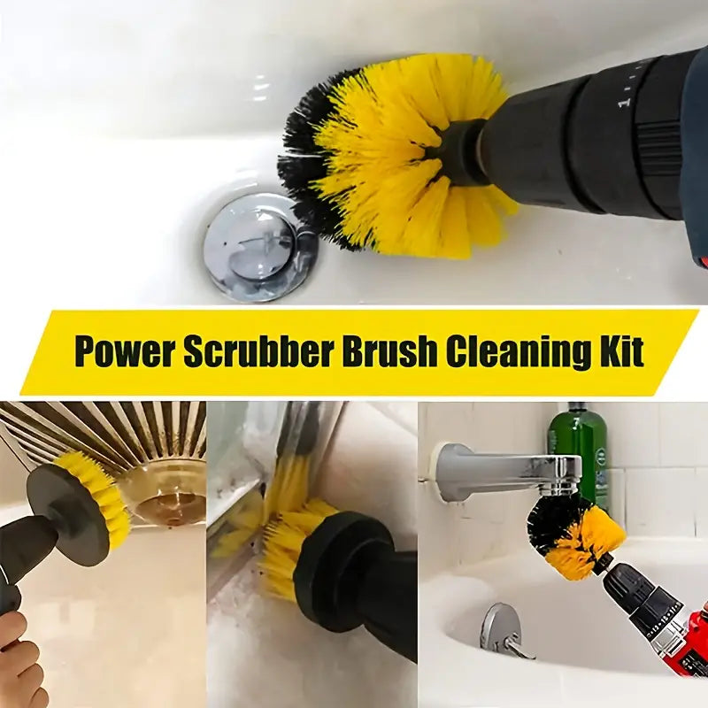 Electric Drill Brush Set – 1pc or 3pcs
