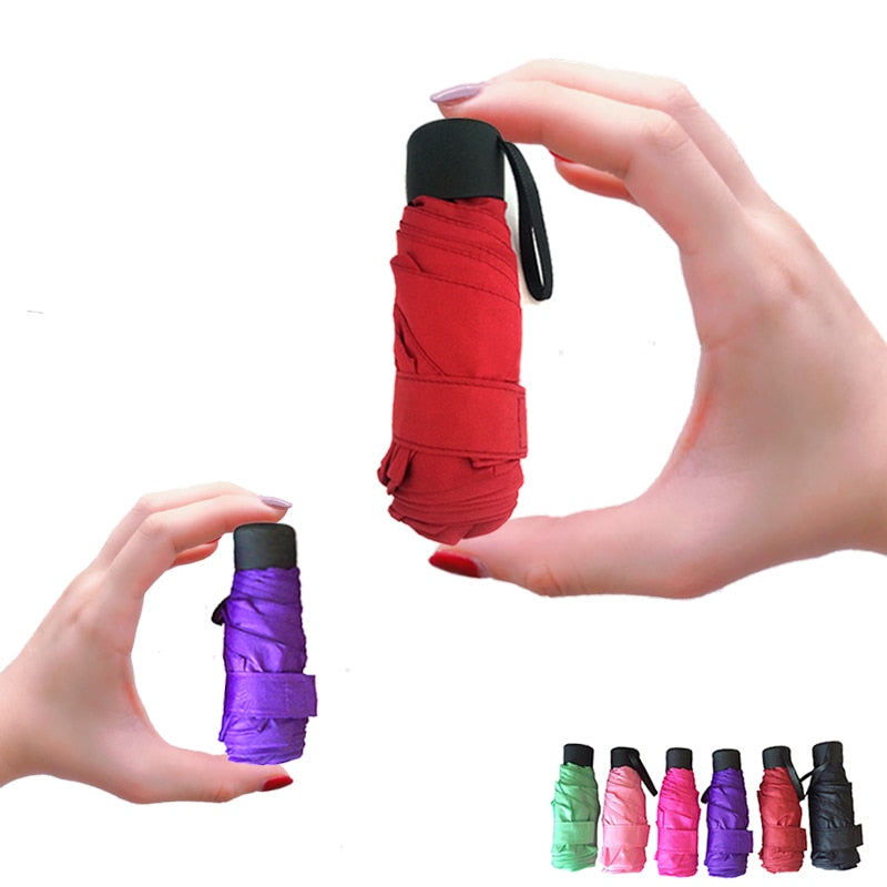 Ultra-Light Mini Pocket Umbrella for Sun and Rain