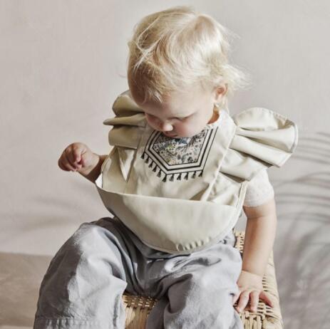 Baby Waterproof Bib – PU Leather, 31 Designs