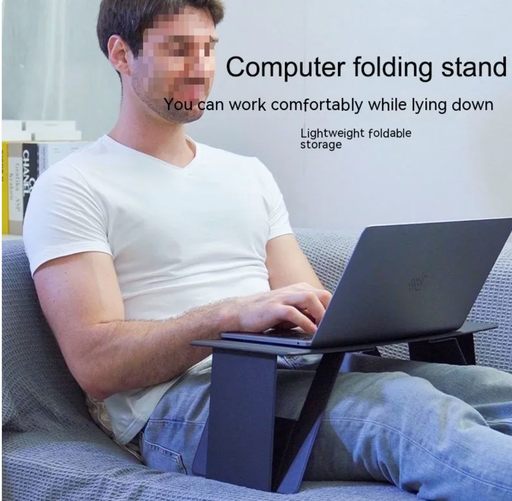 Foldable Wood Laptop & Tablet Stand