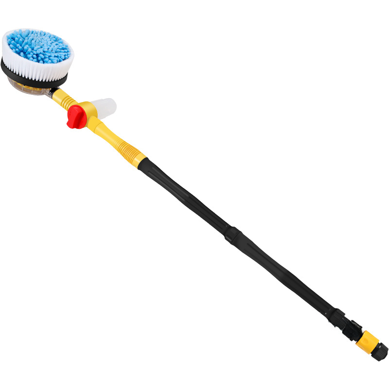 Rotating Car Wash Brush – Chenille Mop, ABS Handle