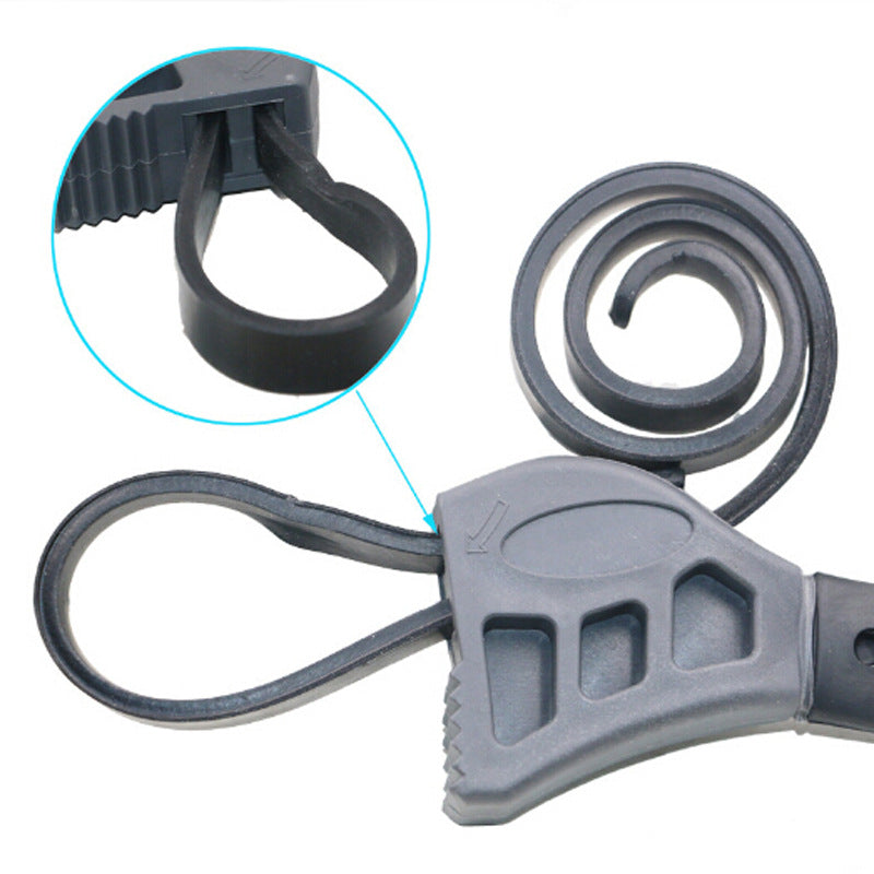 Rubber Strap Wrench & Bottle Opener | Adjustable Multi-Tool 50cm