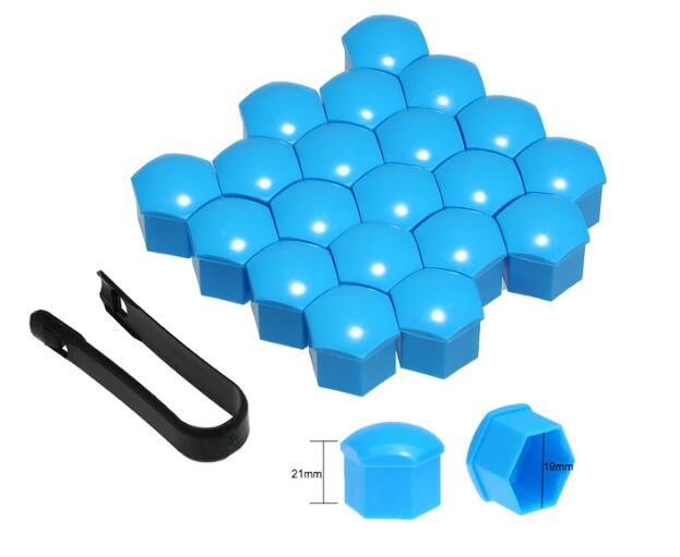 Car Wheel Nut Covers – Bolt Caps 17/19/21mm