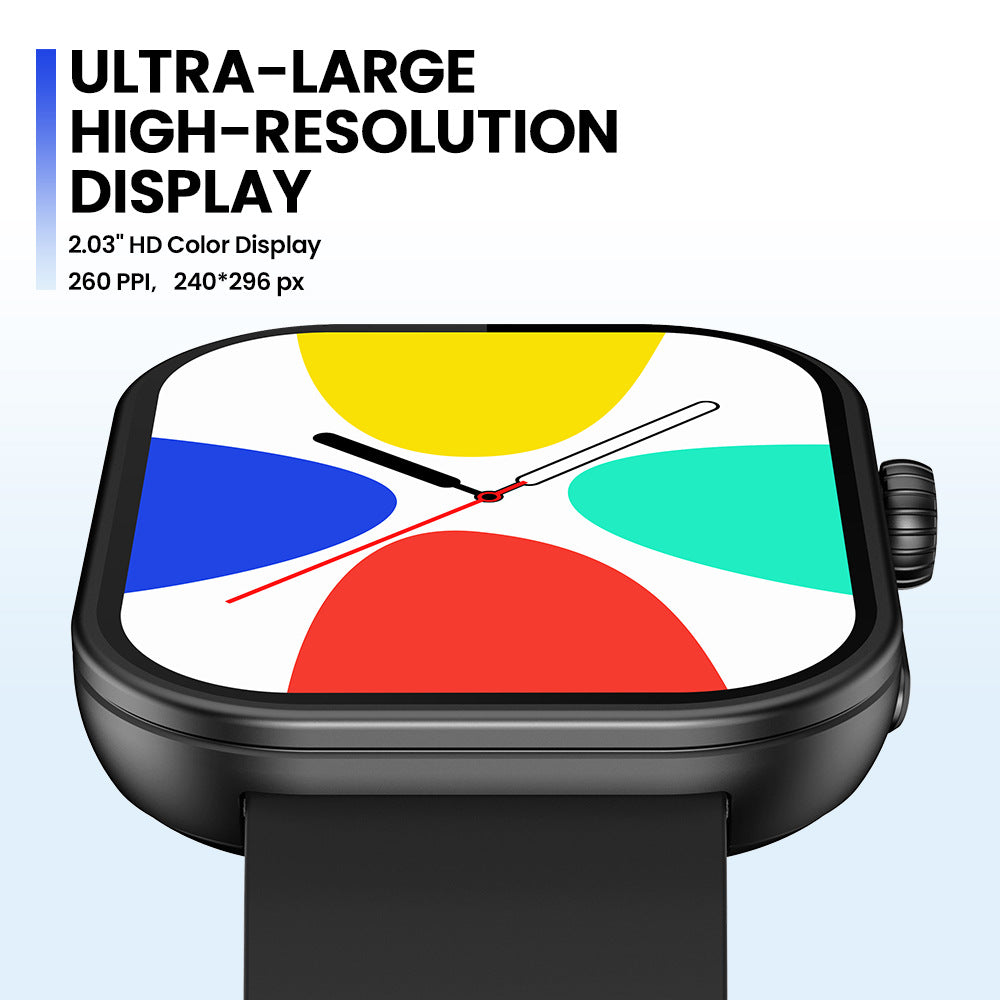 Zeblaze Btalk Plus Smartwatch – Bluetooth Calls, HD Display, Waterproof