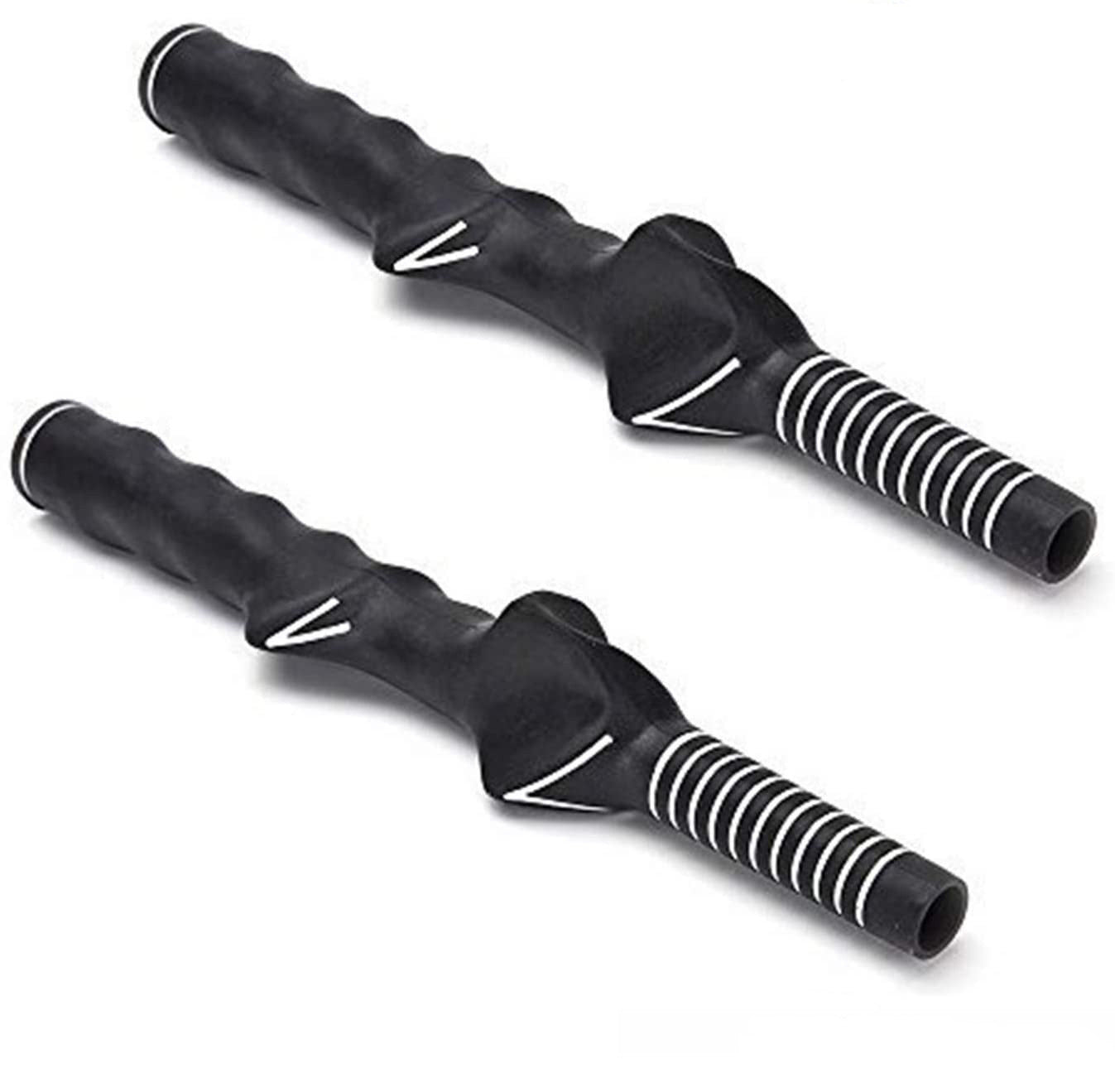 Golf Rubber Grip Swing Exerciser | Left & Right Hand Practice Tool | Men & Women
