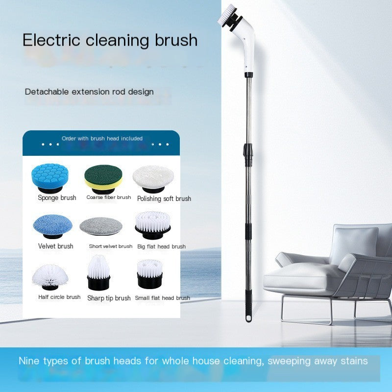 Versatile Extendable Electric Brush Set