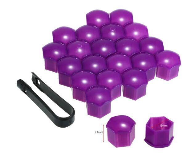 Car Wheel Nut Covers – Bolt Caps 17/19/21mm