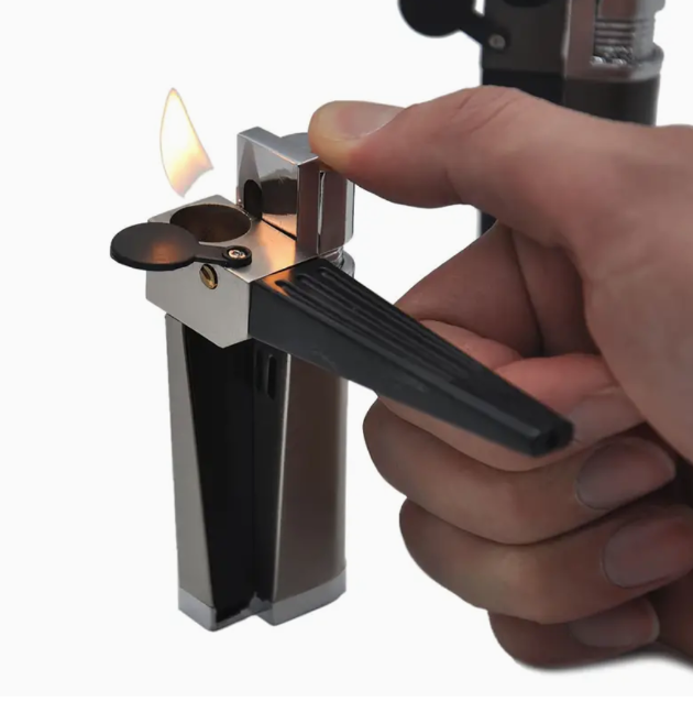 Foldable Mini Pipe Lighter – Portable, 2 Colors